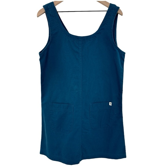 Cotopaxi Mercado Angular Front Pockets Cotton Canvas Camp Dress - Blue - Medium - Picture 2 of 9